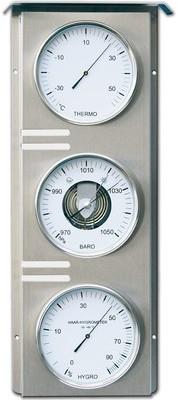 Baromètre Thermo Hygro GEANT d exterieur inox brossé Baromètre Thermo Hygro GEANT