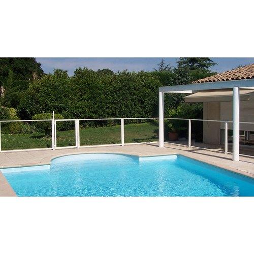 Panneau transparent 96 x 112 cm pour barrière de s