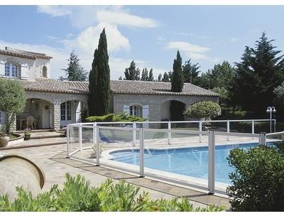 Cloture Piscine Transparente en PMMA Swim Park en