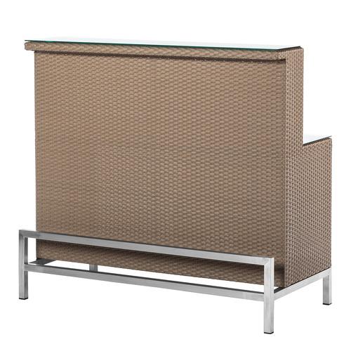 Bar pour jardin Facil - Polyrotin cappuccino