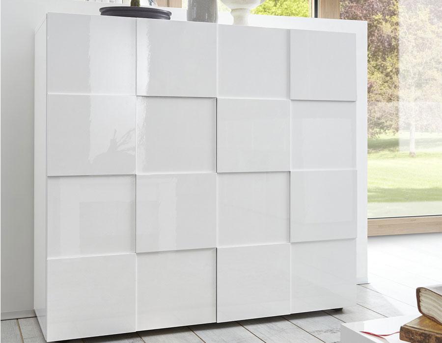 Argentier blanc laqué design ATMORE