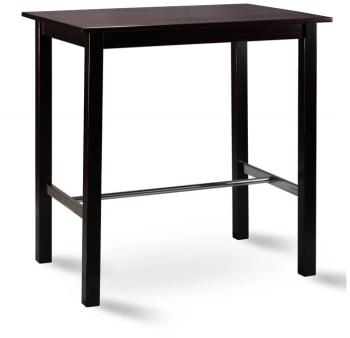 Table de bar bistro table pin massif Couleur weng
