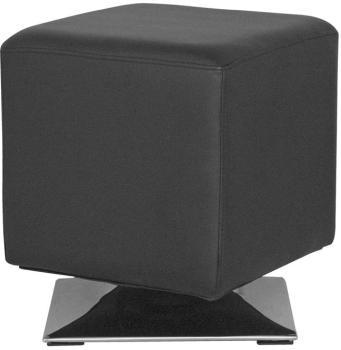Pouf Repose-pied rembourré noir M-61352 2144 Pouf Repose-pied rembourré