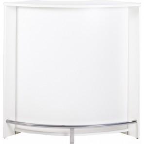Meuble bar Comptoir de Cuisine Coloris Blanc 107 cm Meuble bar Comptoir de Cuisine