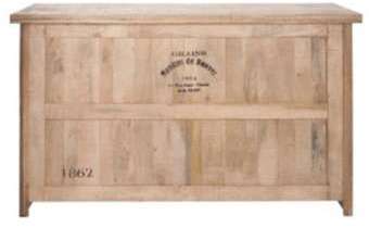 Grand bar 3 tiroirs bois naturel Grand bar 3 tiroirs bois naturel