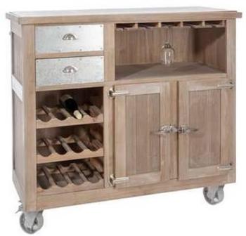 Bar en bois naturel