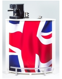 Comptoir de Bar noir ou blanc LONDON