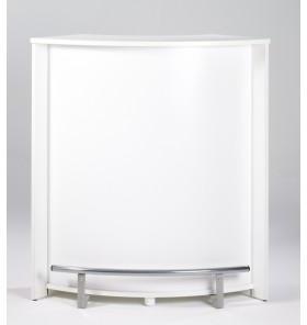 Meuble Comptoir, Meuble Bar, Blanc - Coloris - Bla