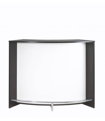 Comptoir de Bar noir et blanc design 134cm + Doubl