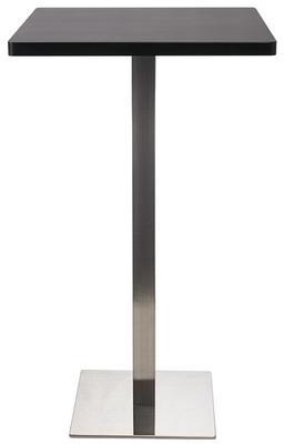 Table de Bar Table Bistro en MDF noir 60x60x105 M-BT60H Table de Bar Table Bistro