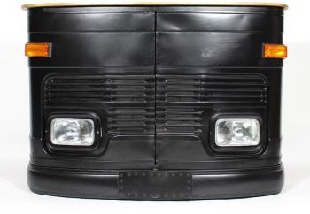 Bar industriel camion noir 158 cm