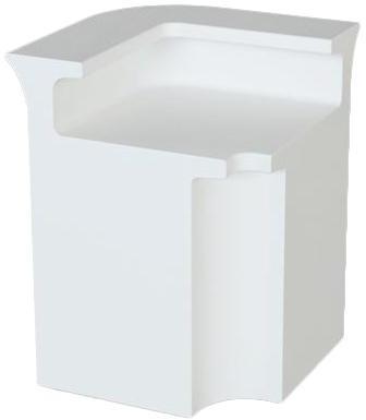 SLIDE comptoir de bar lumineux BREAK CORNER (Blanc SLIDE comptoir de bar lumineux