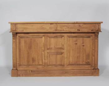 Meuble bar en bois 180cm