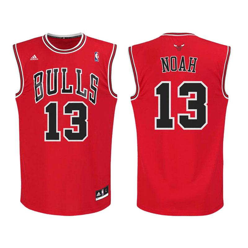 Maillot NBA Replica Chicago Bulls Joakim Noah roug