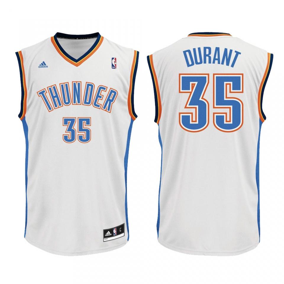 Maillot NBA Replica Oklahoma City Thunder Kevin Du