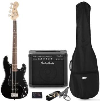 SQ Affinity P-Bass BK Bundle1