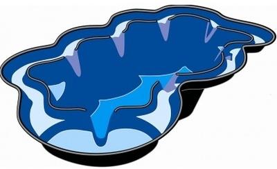 Bassin jardin préfabriqué Neptune V de 3800 L Ubbi