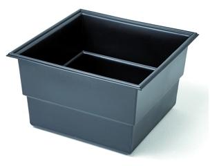 Bassin préformé carré en PE 180 litres Bassin préformé carré en PE