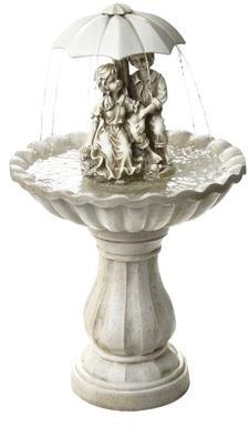 Fontaine Effet Ivoire Jours Pluvieux - avec Lumièr