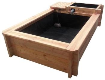 Kit bassin de terrasse bois 2 22 x 1 38 m Kit bassin de terrasse bois