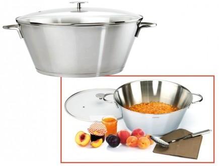 Bassine à confiture 40 cm inox induction cristel Bassine à confiture 40 cm