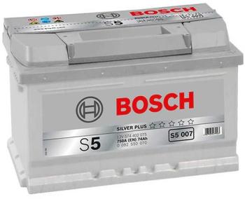 Batterie BOSCH Bosch S5007 74Ah 750A