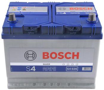 Batterie BOSCH Bosch S4026 70Ah 630A Batterie BOSCH Bosch S4026