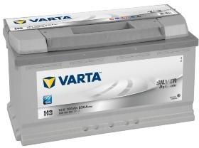 Batterie auto H3 12V 100ah/830A VARTA Silver dynam