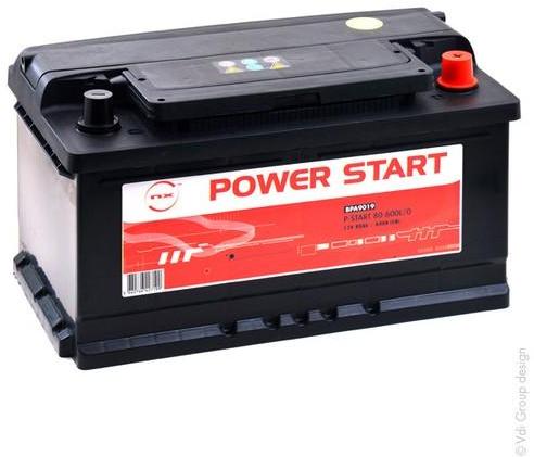 Batterie 12V 80Ah pour BMW 1 (E81, E87) (Diesel) 1