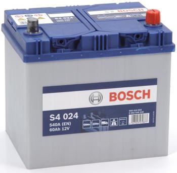 Batterie BOSCH Bosch S4024 60Ah 540A Batterie BOSCH Bosch S4024