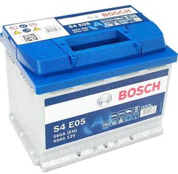 Batterie BOSCH Bosch Start Stop S4E05 60Ah 560A Batterie BOSCH Bosch Start