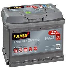 Batterie 12V 47Ah pour Ford Fusion 1.25 08/2004 -