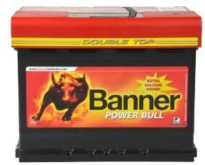 Batterie Auto 12v 60ah 540A Banner Power Bull P6009 Batterie Auto 12v 60ah 540A