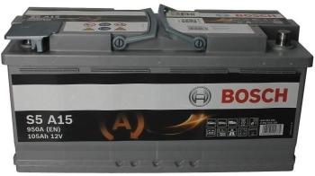 Batterie BOSCH Bosch Start Stop S5A15 105Ah 950A Batterie BOSCH Bosch Start