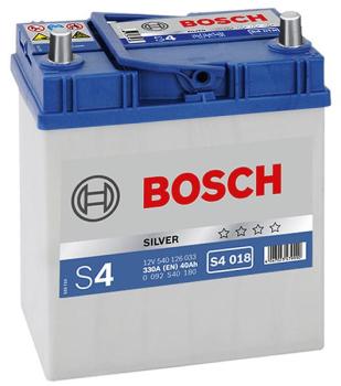 Batterie BOSCH Bosch S4018 40Ah 330A Batterie BOSCH Bosch S4018