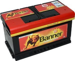 Batterie Auto 12v 80ah 700A Banner Power Bull P8014 Batterie Auto 12v 80ah 700A