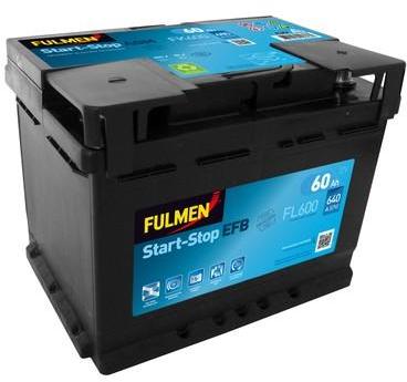 Batterie 12V 60Ah pour Fiat DOBLO Cargo (223) 1.4