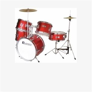 DIMAVERY JDS-305 Kids Drum Set, blue