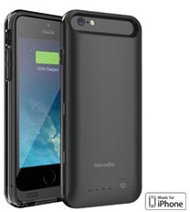 Novodio Thin Juice 6 Noir - Coque batterie ultra-p