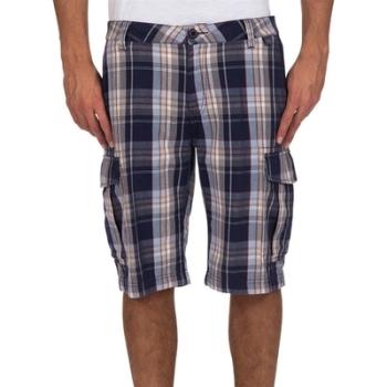 Bermuda Oxbow Short Carreaux Vezad Marine - Oxbow