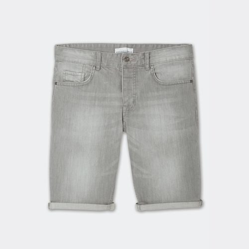 Bermuda denim gris Gris Homme