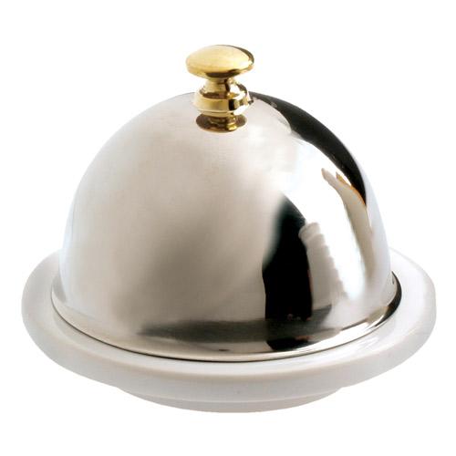 Beurrier individuel et cloche inox Grands Classiqu