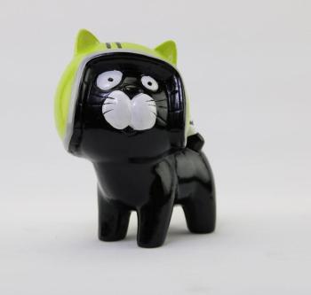CHAT CRAZY avec casque