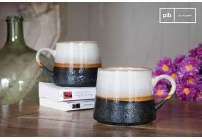 Paire de grandes tasses Ceramix Paire de grandes tasses Ceramix