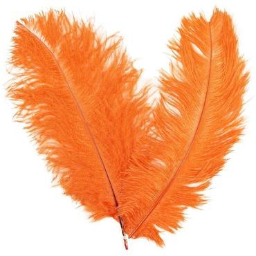 Plumes de blondine - 30 à 40 cm - Lot de 5 - Orang