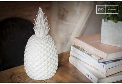 Pot en porcelaine Ananas Pot en porcelaine Ananas