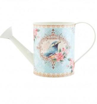 Arrosoir décoré dun oiseau bleu. Taille: 30*13*16