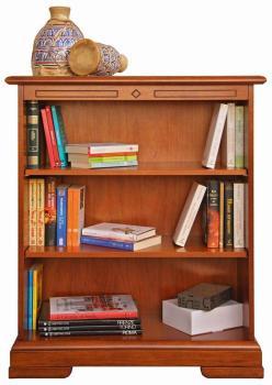 Bibliothèque basse avec 2 étagères réglables