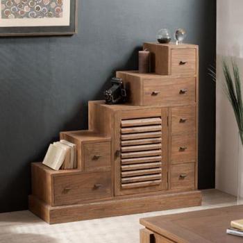 Meuble escalier 105 x 37 x 102 cm RICCHIE Meuble escalier 105 x 37 x