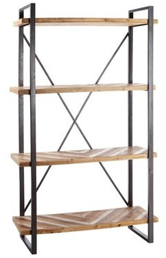 Etagère Bois clair aspect lambris - PARKETS - L 12